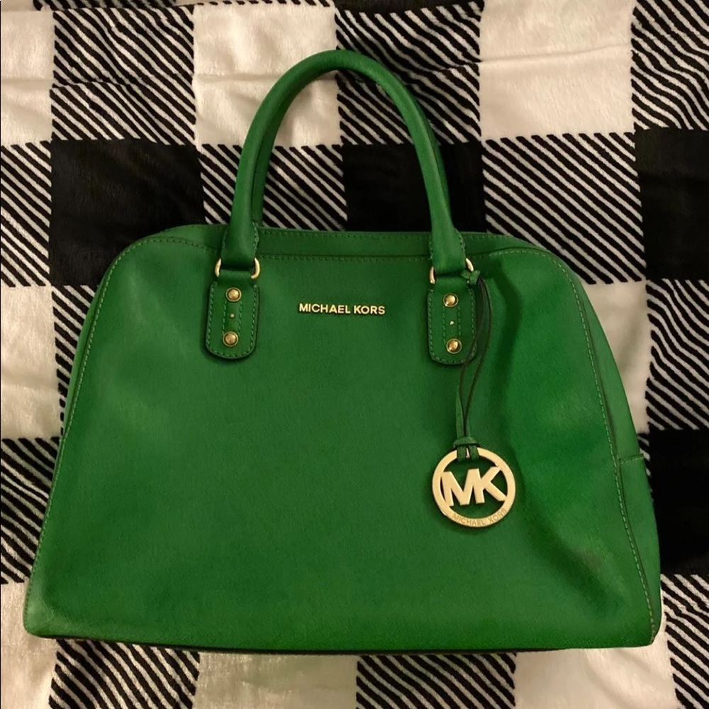 Michael Kors Green tote